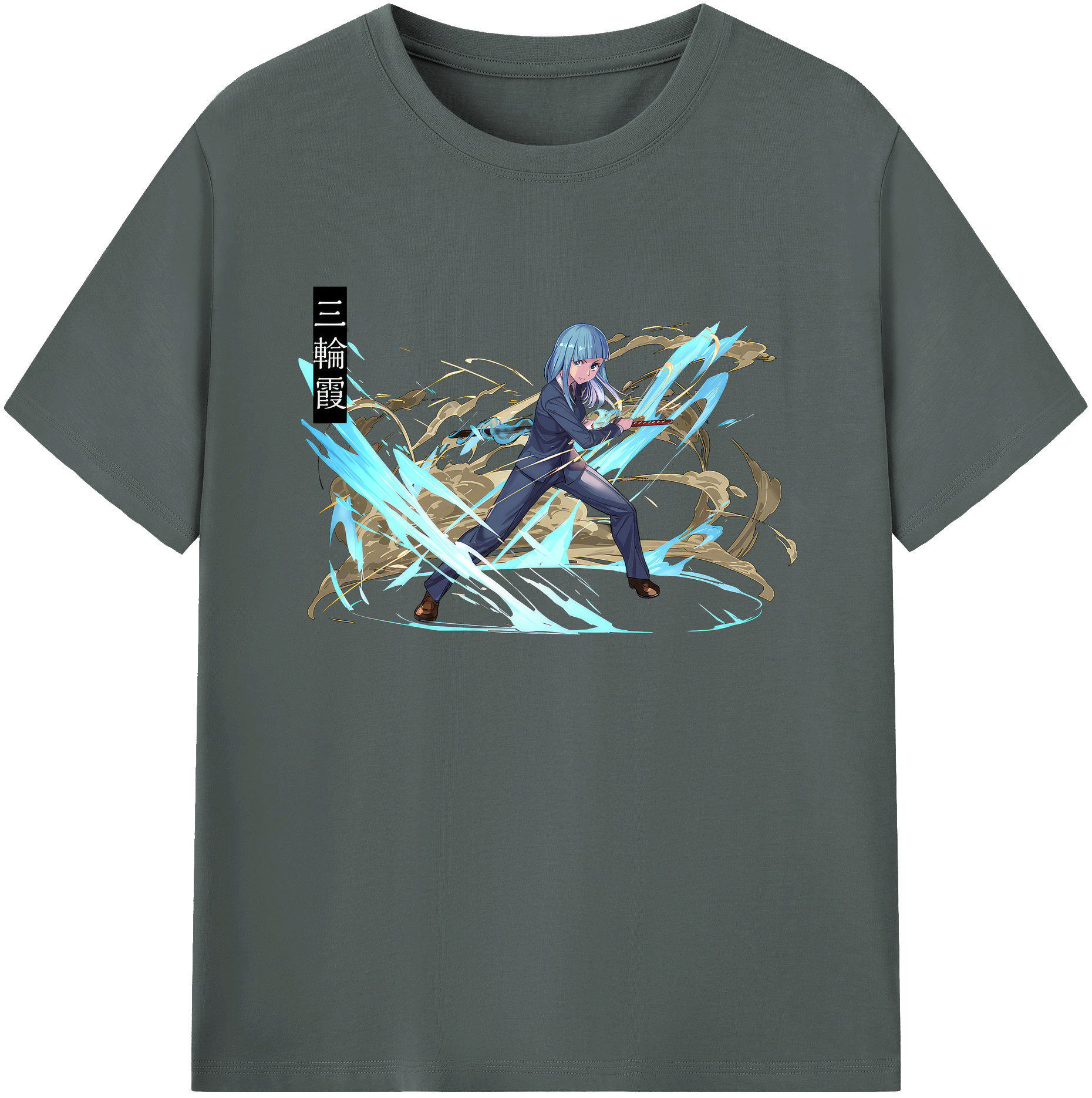 （画像用） 呪術廻戦 Jujutsu Kaisen 綿100％ メンズ半袖Tシャツ｜肌触りやわらか＆通気性
